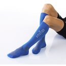 Omotion Kompressionstrümpfe Knee Stockings PRO 39-42 S Blau