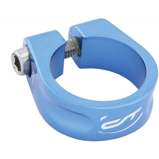 CONTEC Sattelklemmschelle 31,8mm, blau